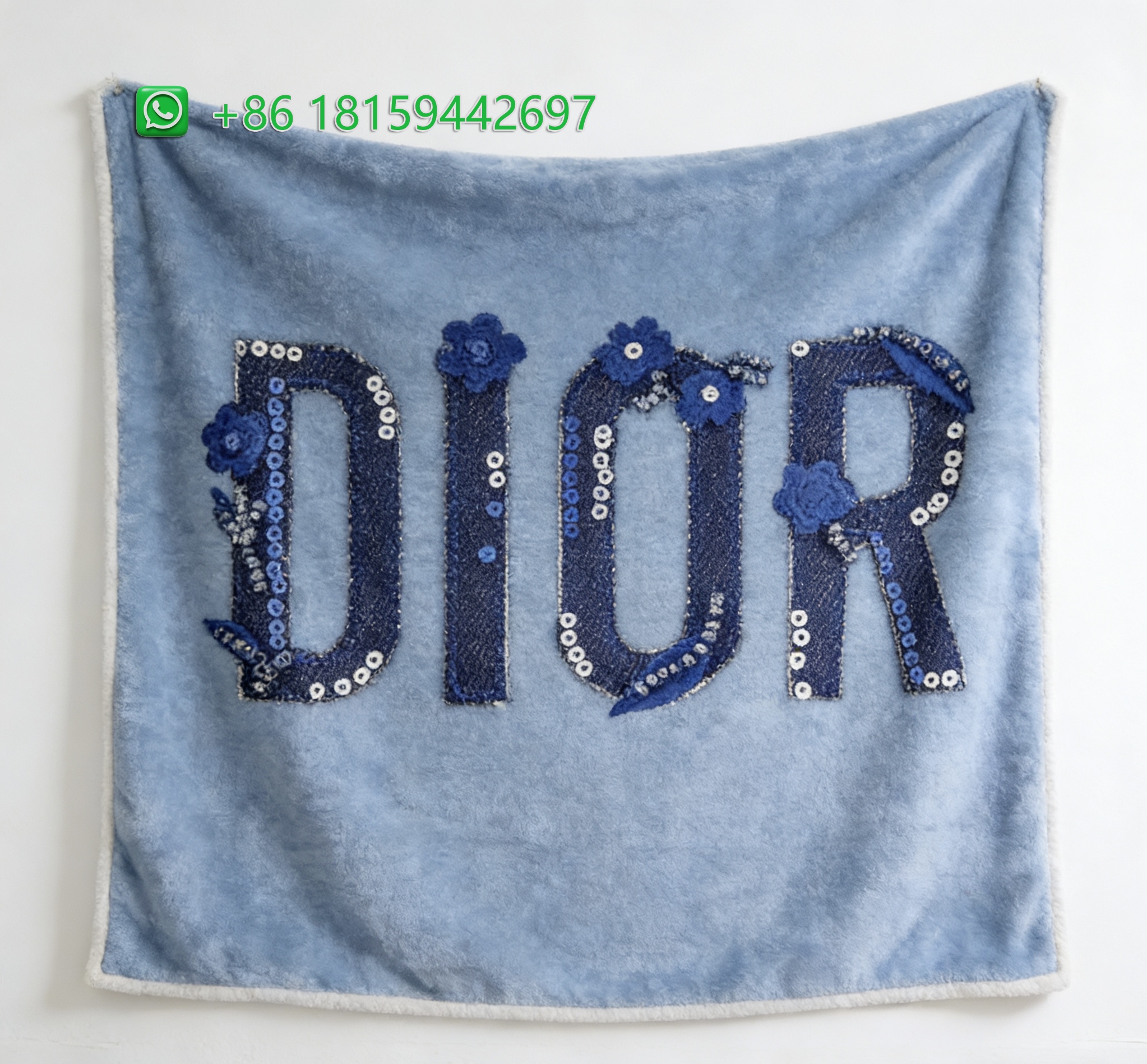 Dior Throw Blankets